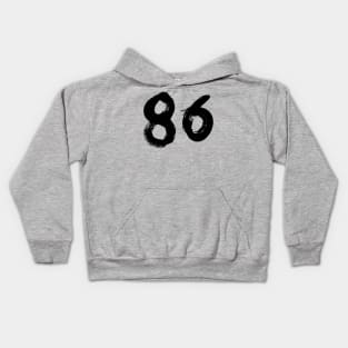 Number 86 Kids Hoodie